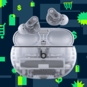 The translucent Beats Studio Buds Plus are half off