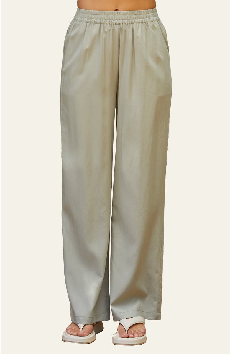 Tencel Blend Pull-On Pants