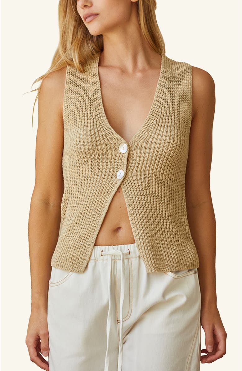 Beachy Sweater Vest