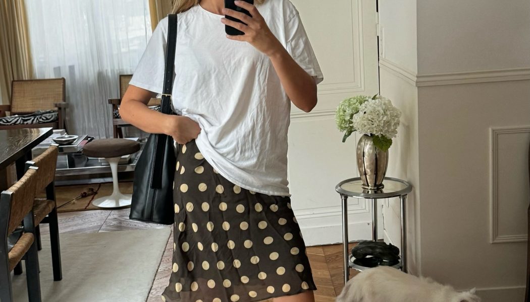 This Is the New It Skirt Among Cool French Girls on Vacation and in Paris