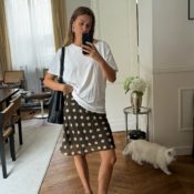 This Is the New It Skirt Among Cool French Girls on Vacation and in Paris