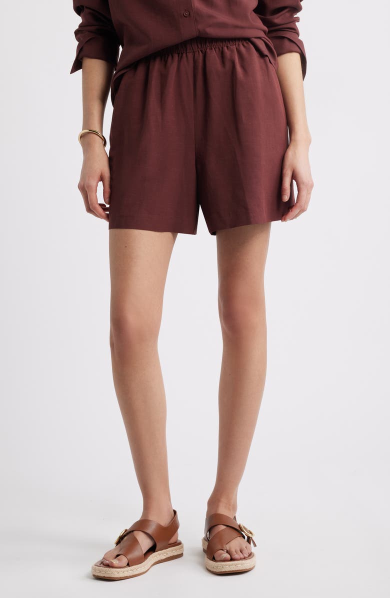Elastic Waist Shorts