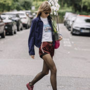 This Is the Shorts Color Trend Everyone Is Starting to Wear Because Fall Starts Next Month