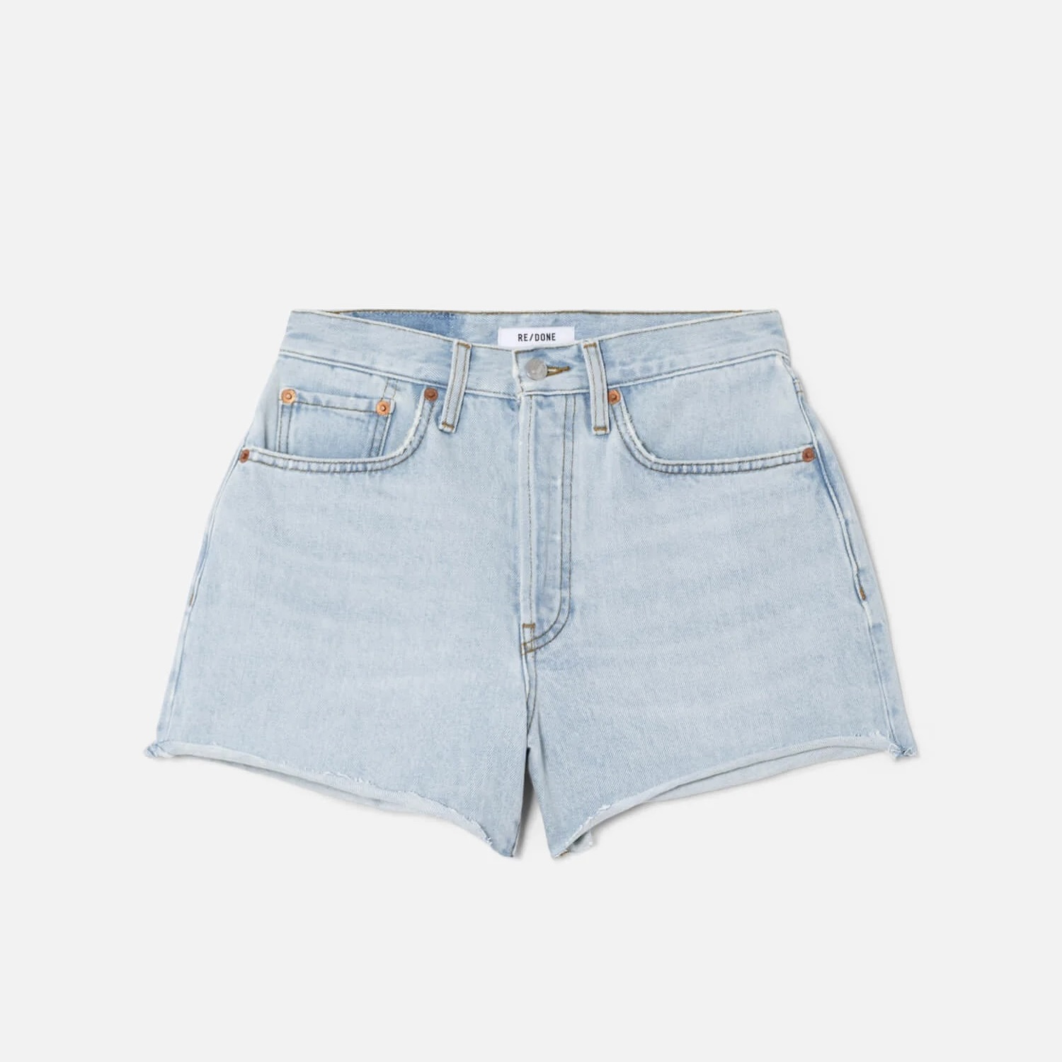 Redone denim shorts