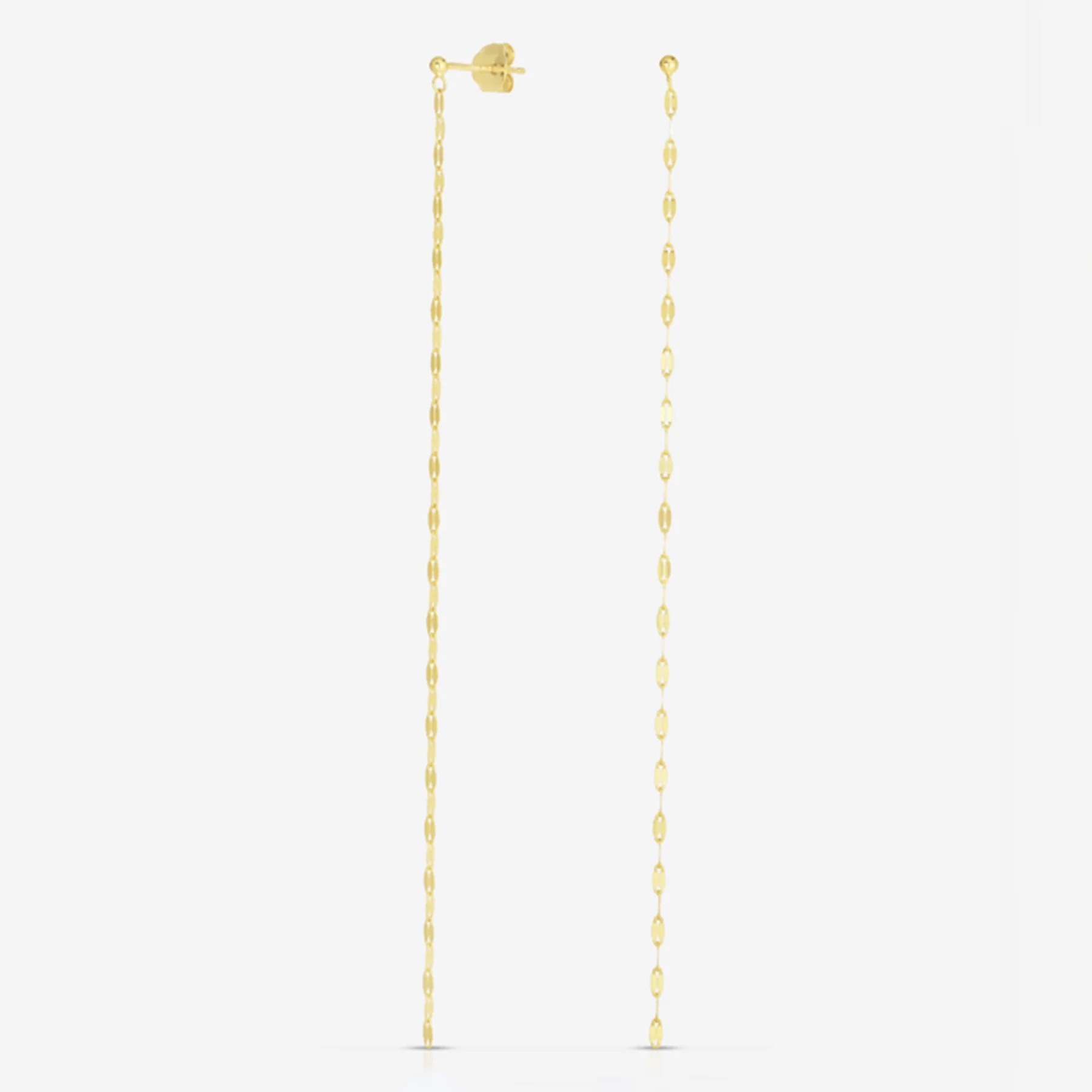 Ring Concierge gold chain duster earrings