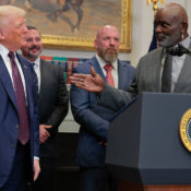 Trump Brings Troubled Lawrence Taylor To White House