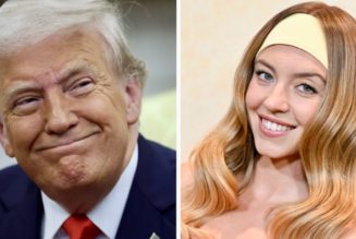 Trump Celebrates Reports That Sydney Sweeney Is a Republican