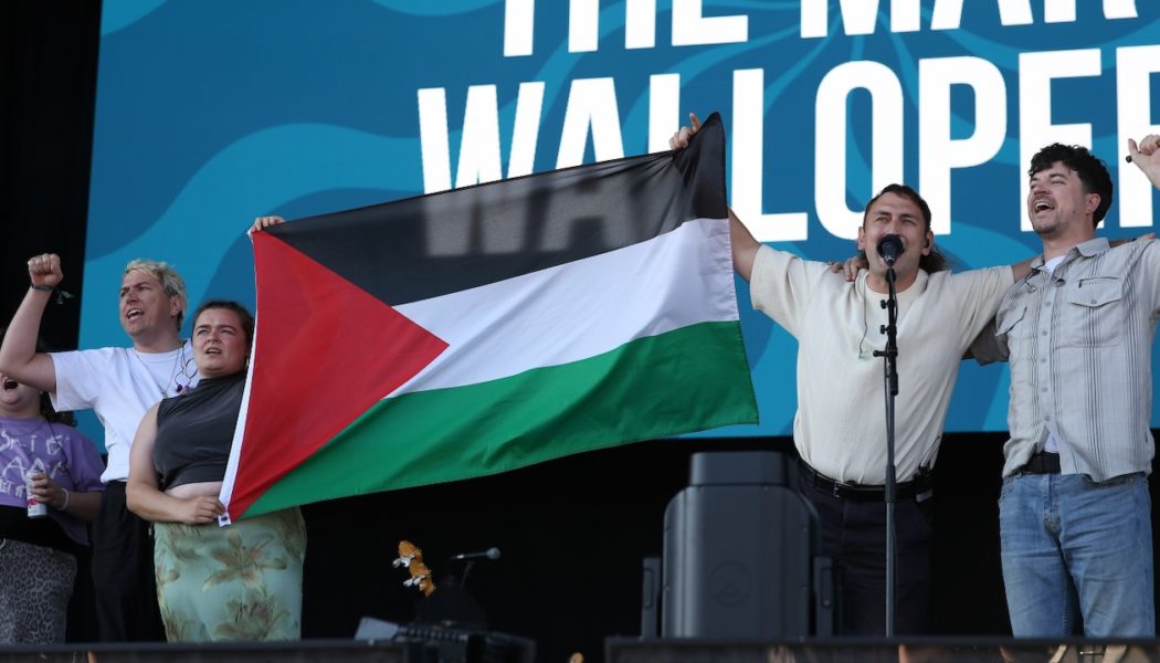 UK Festival Apologizes After The Mary Wallopers' Set Cut Off For Displaying Palestinian Flag
