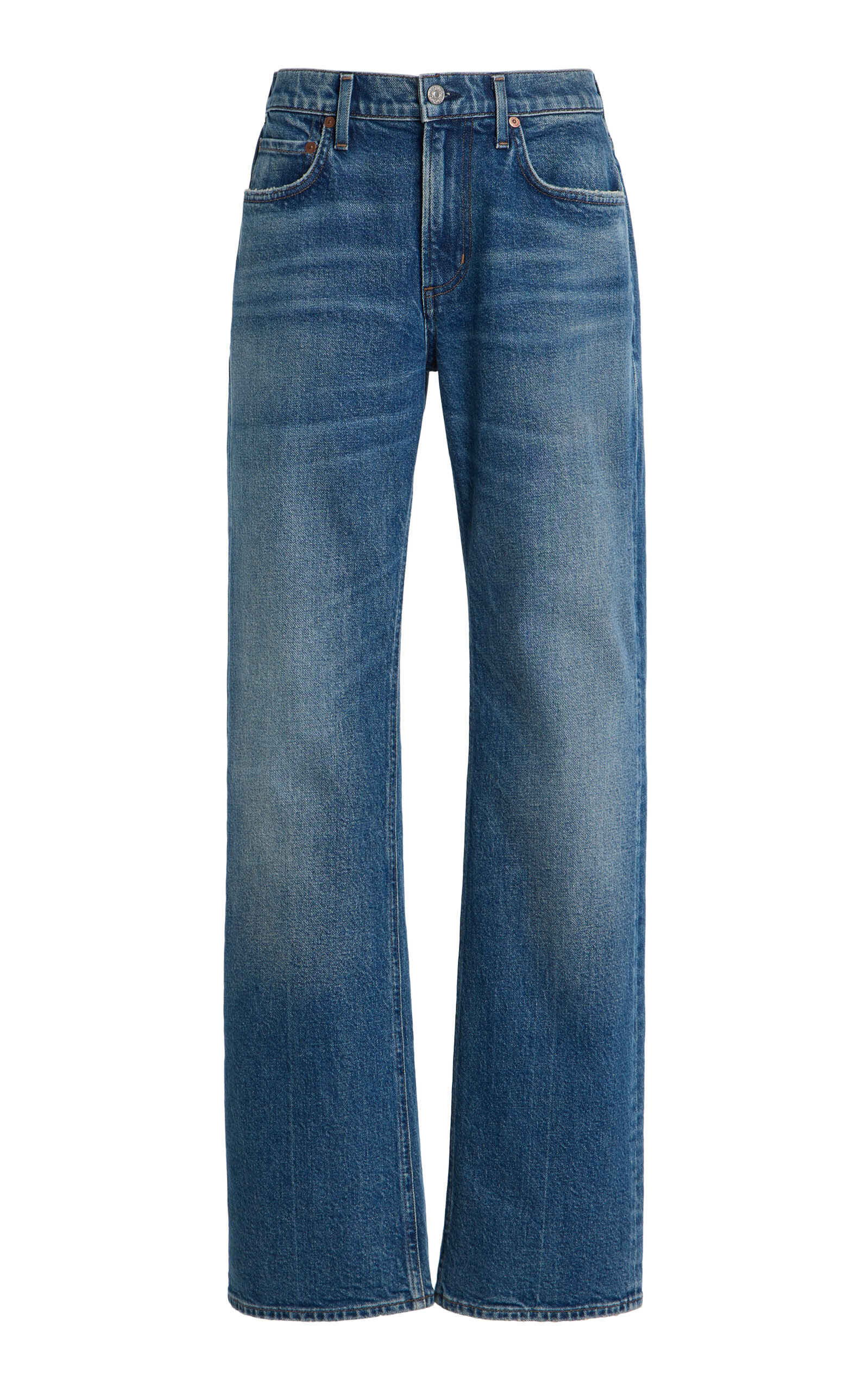 X Bloom Farm Exclusive Genova Rigid Low-Rise Bootcut Jeans