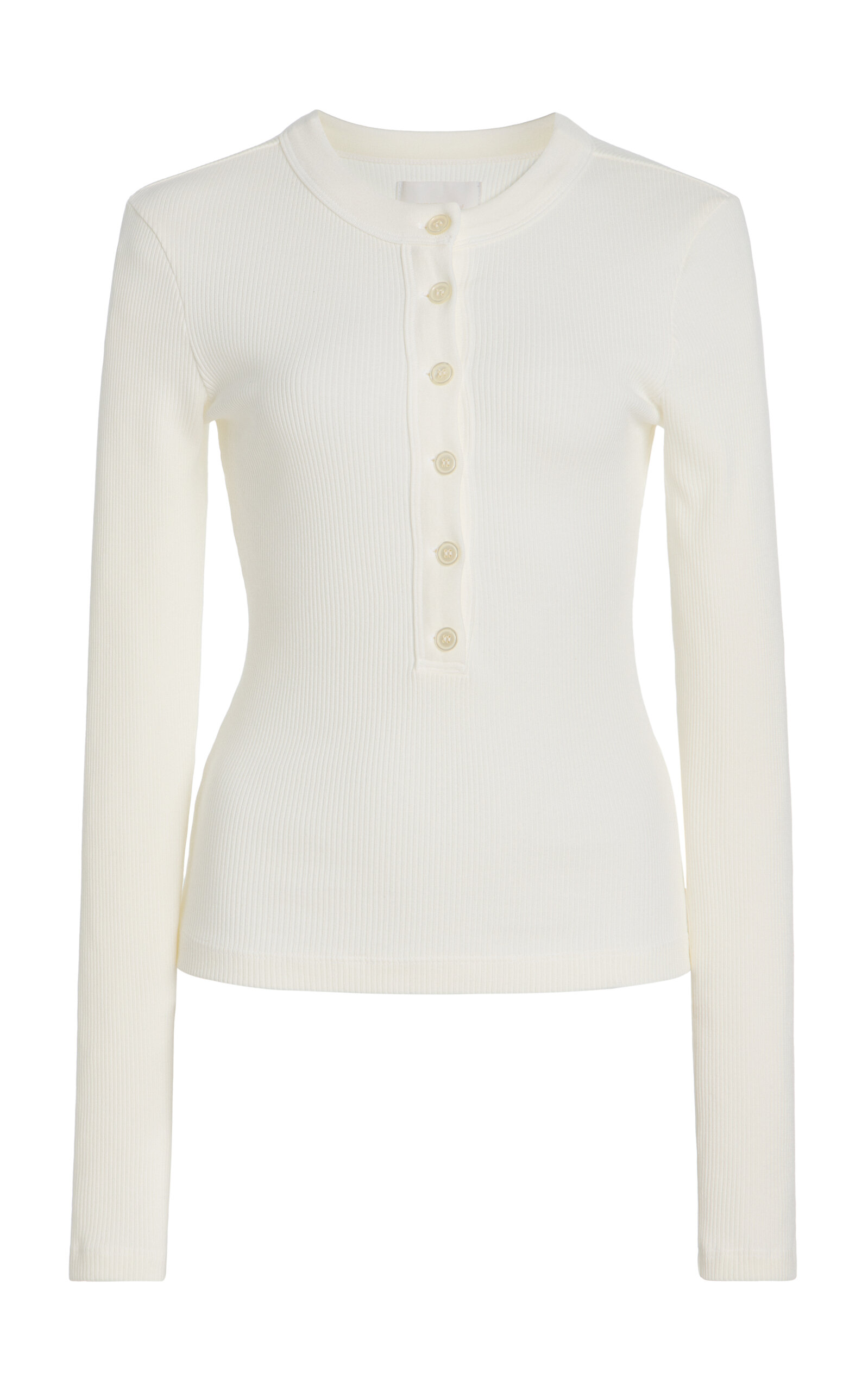 X Bloom Farm Exclusive Varra Cotton Henley Shirt