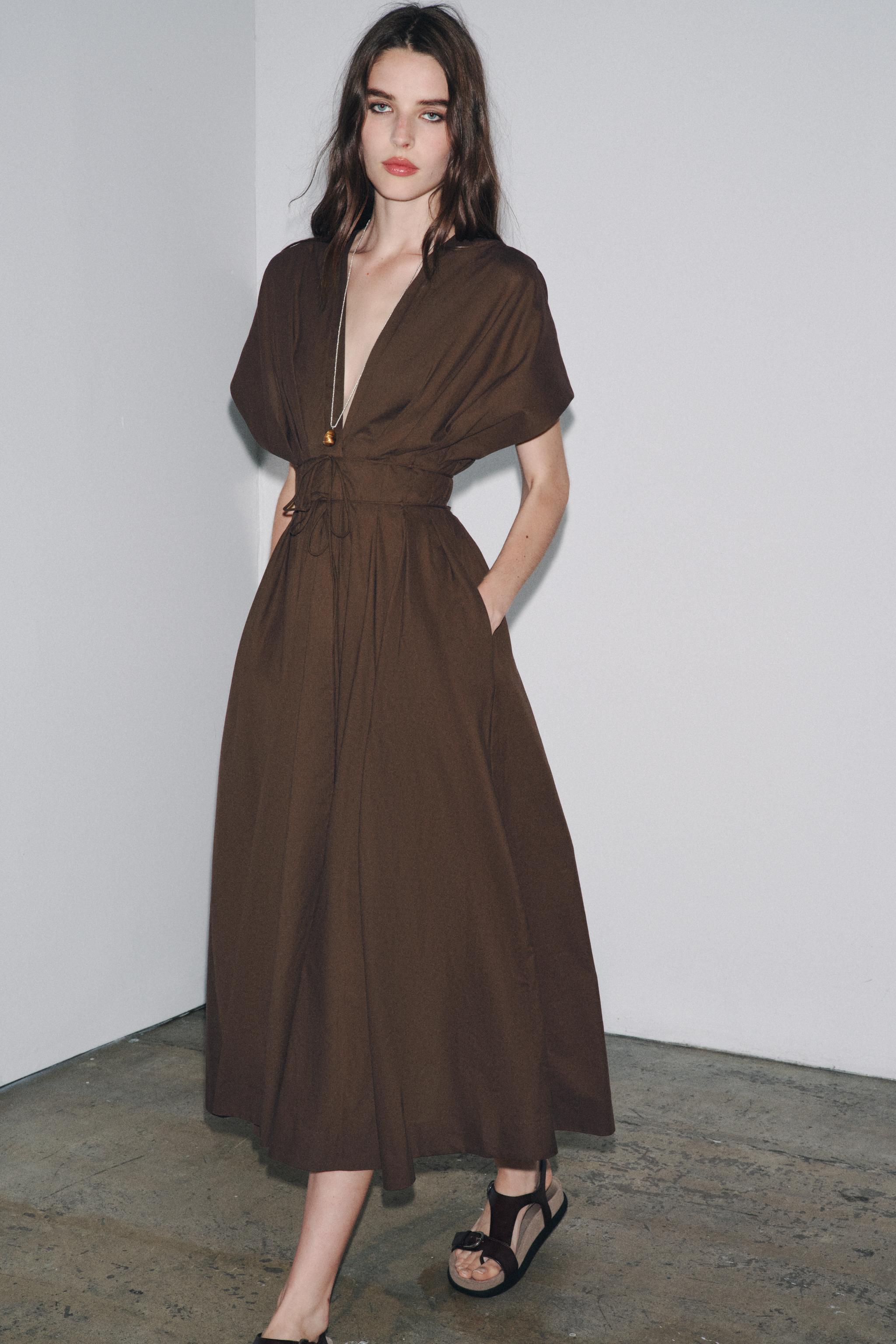 Zw Collection Midi Darted Dress