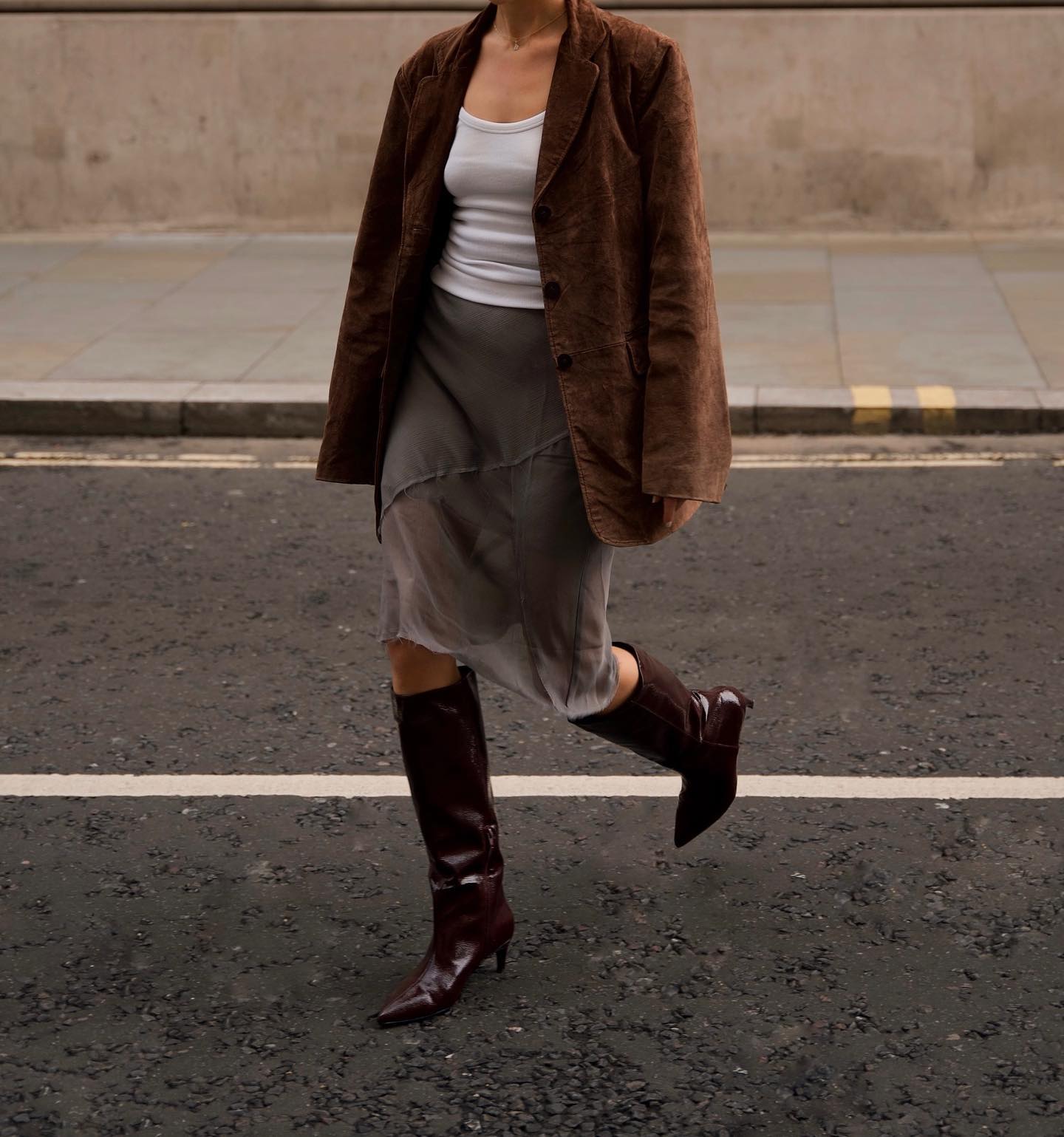 Stylish women wearing outfits with boots