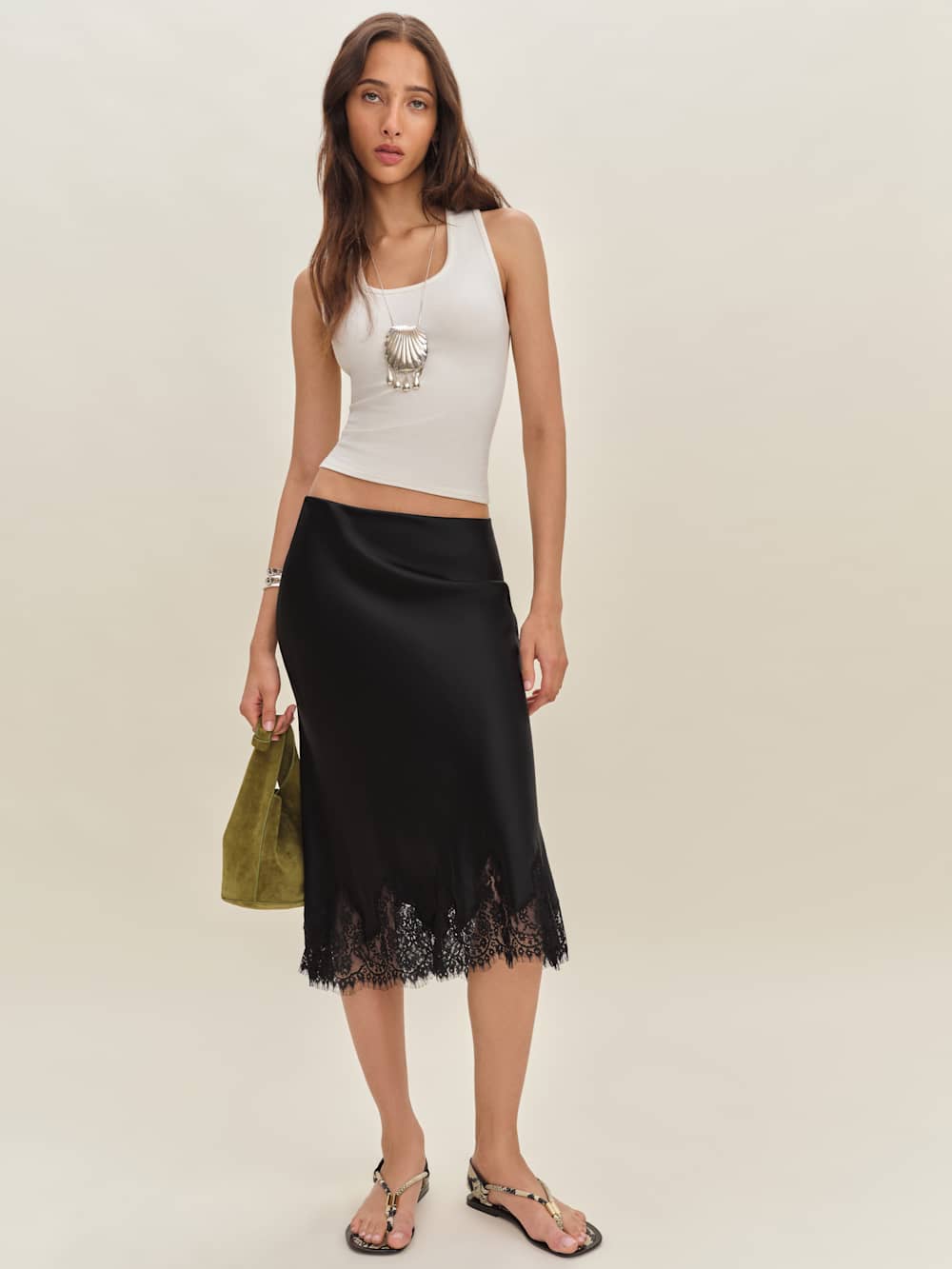 Carolina Silk Skirt