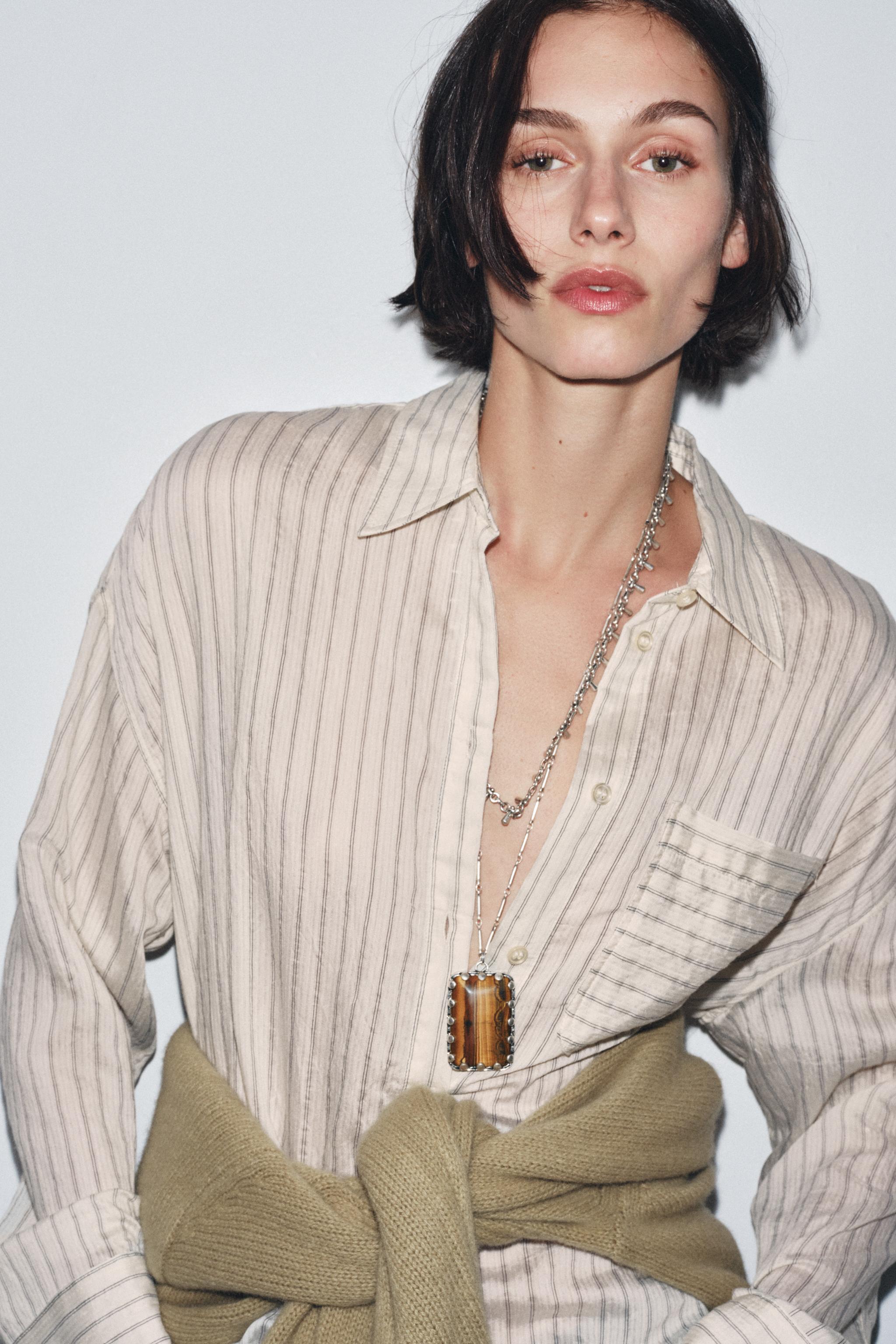 Pack of 2 Link and Stone Necklaces