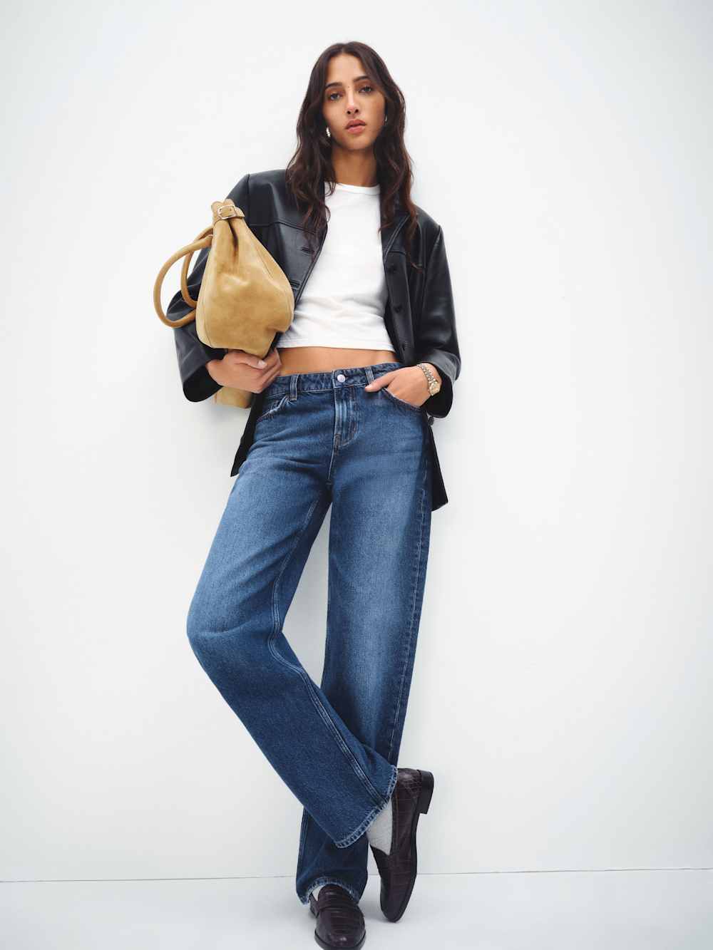 Charlee Low Rise Straight Leg Jeans