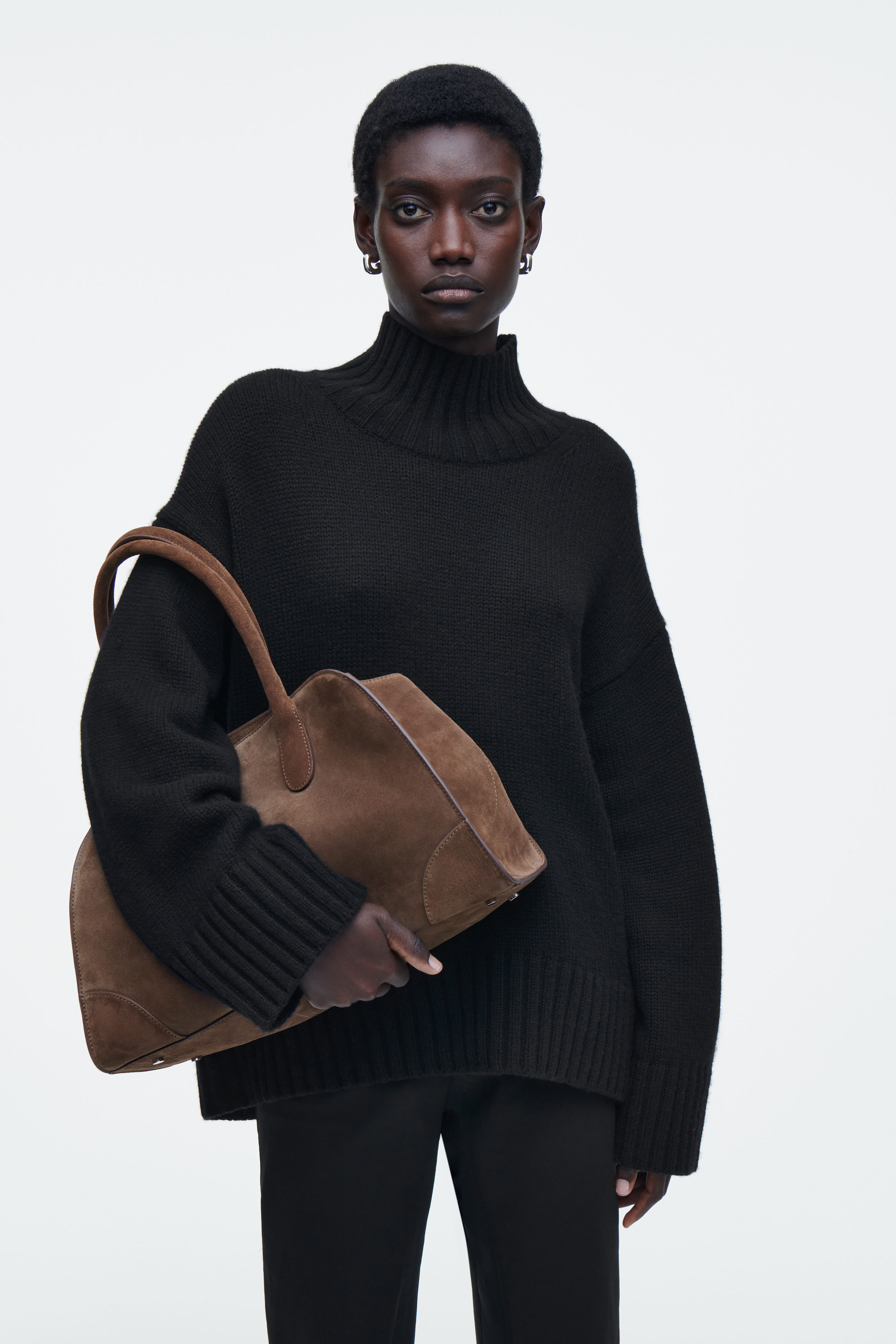 Small Studio Bowling Bag - Leather