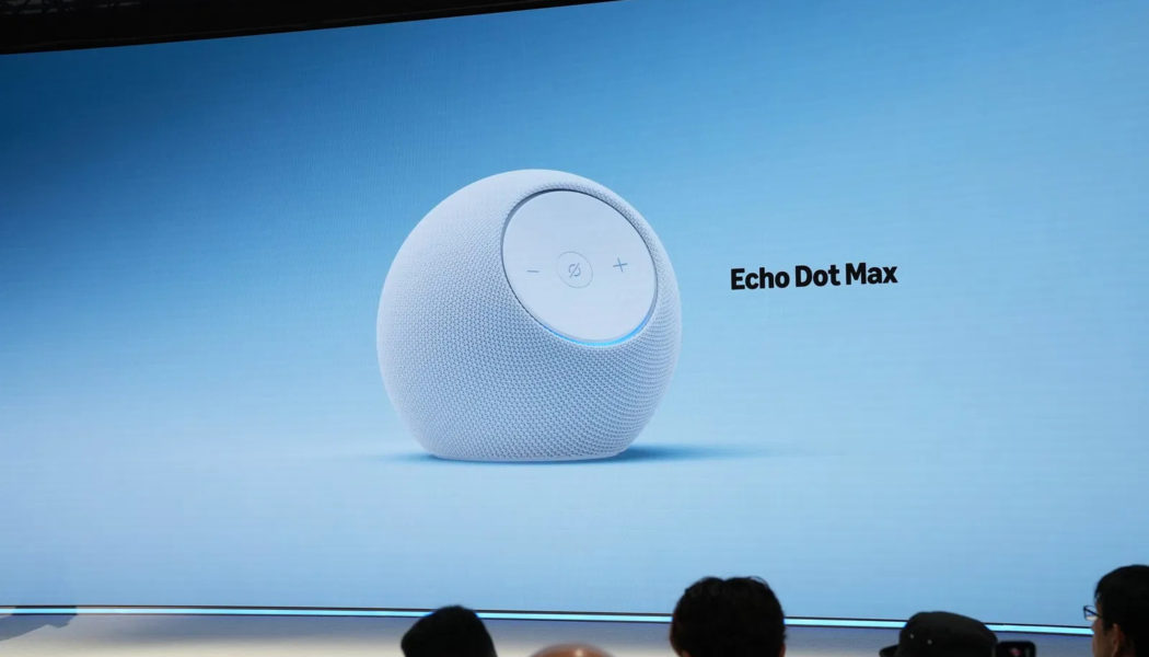 Amazon’s new Echo Dot Max smart speaker bumps up the bass