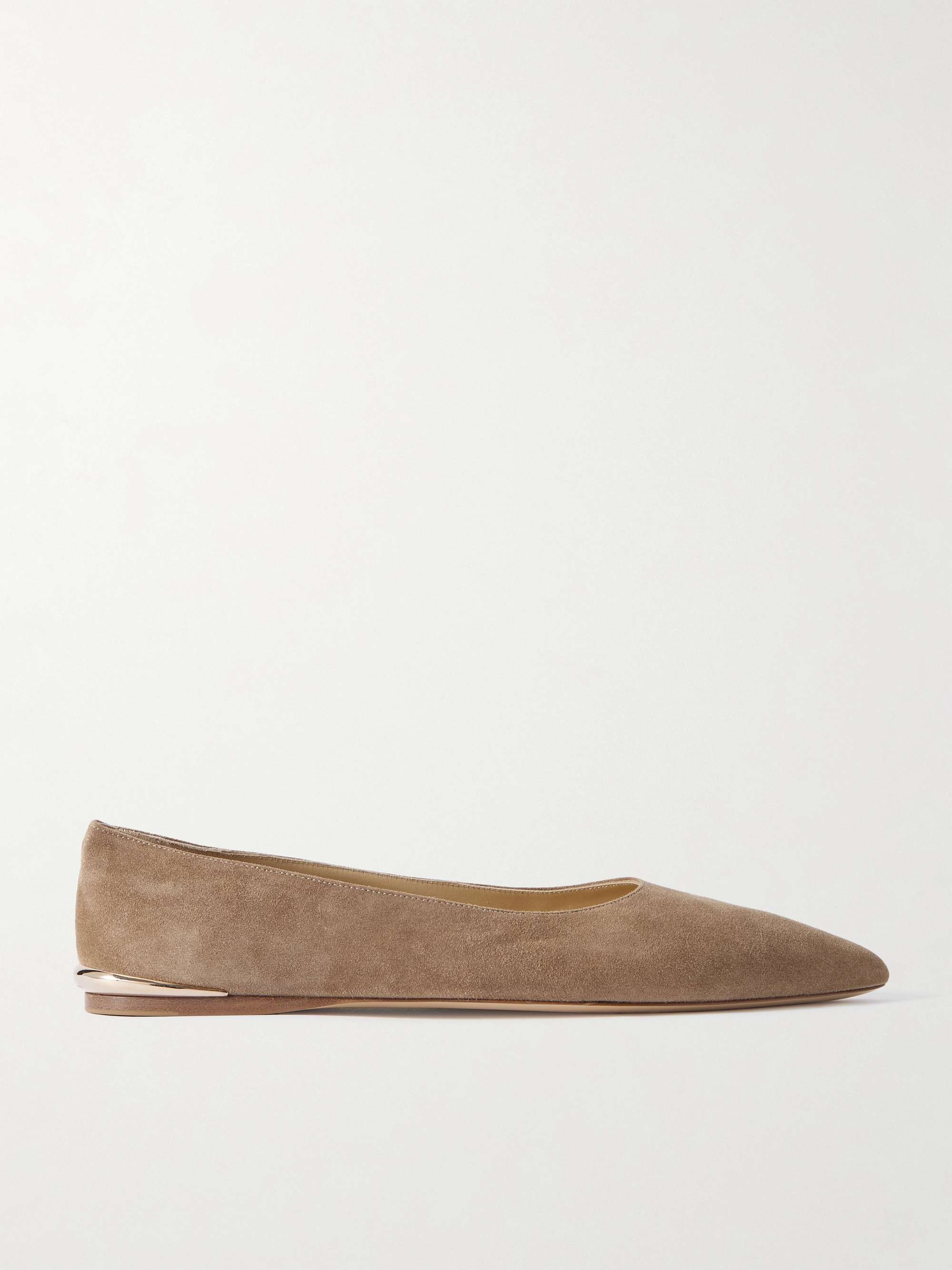Fleur Suede Ballet Flats