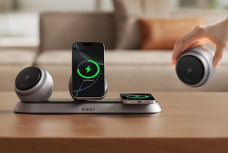 Aukey’s new wireless charger gives you more freedom through the power of the orbs
