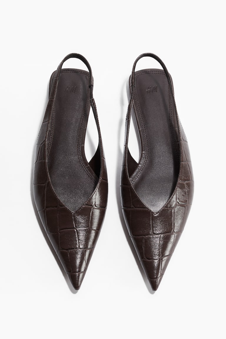 Pointed Slingbacks