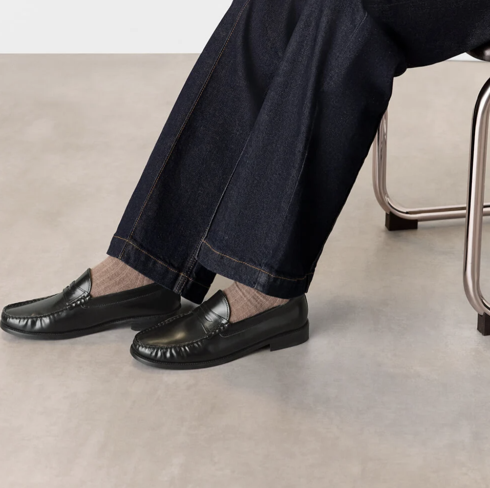 Black Manny Slim Loafer