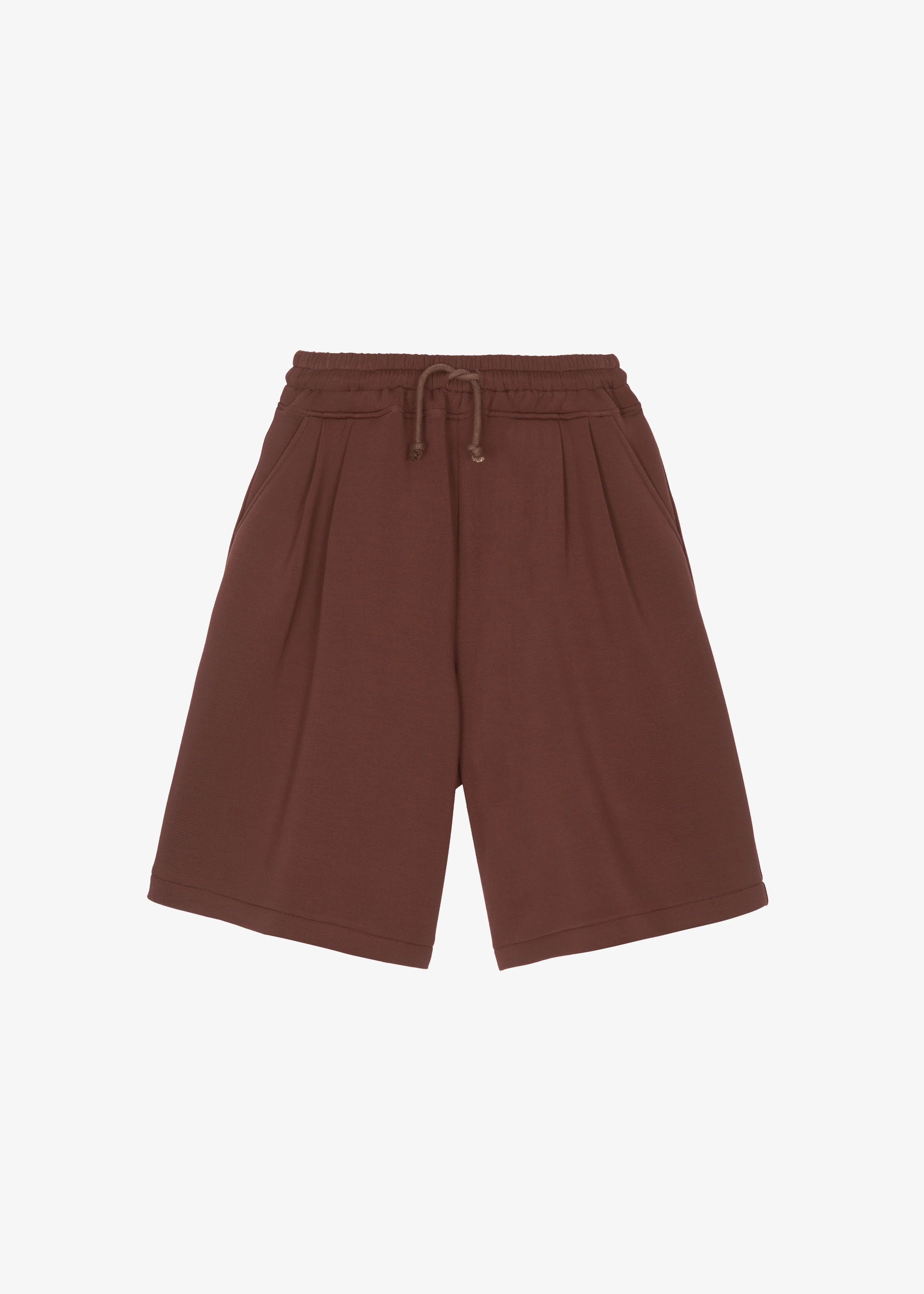 Tate Sweat Shorts - Brown
