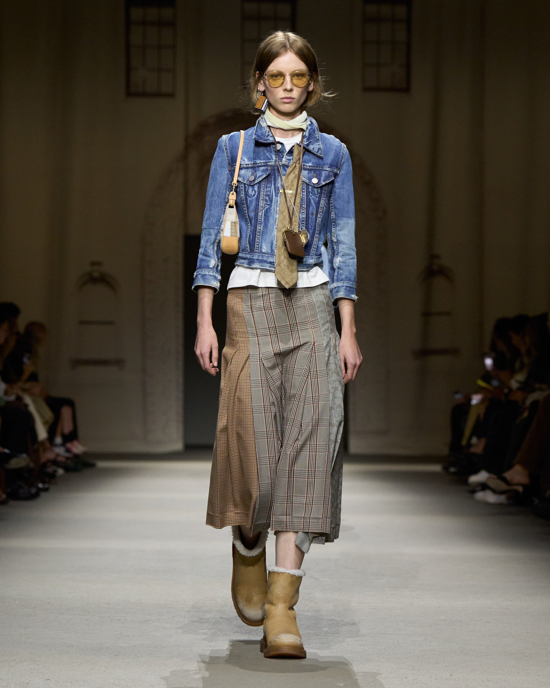 Coach S/S 26 runway clip-on tie trend