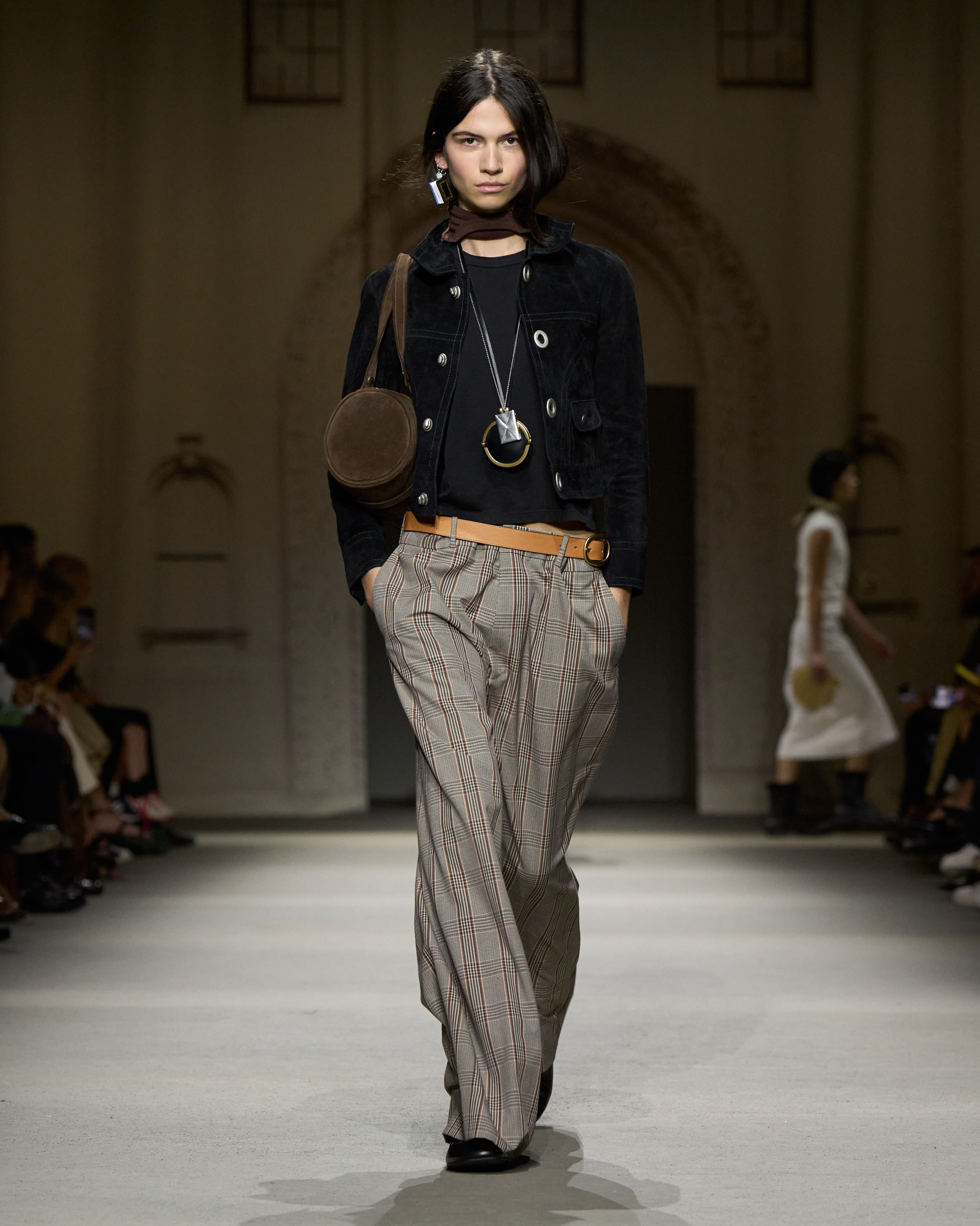 Coach S/S 26 runway, side-buckle belt trend