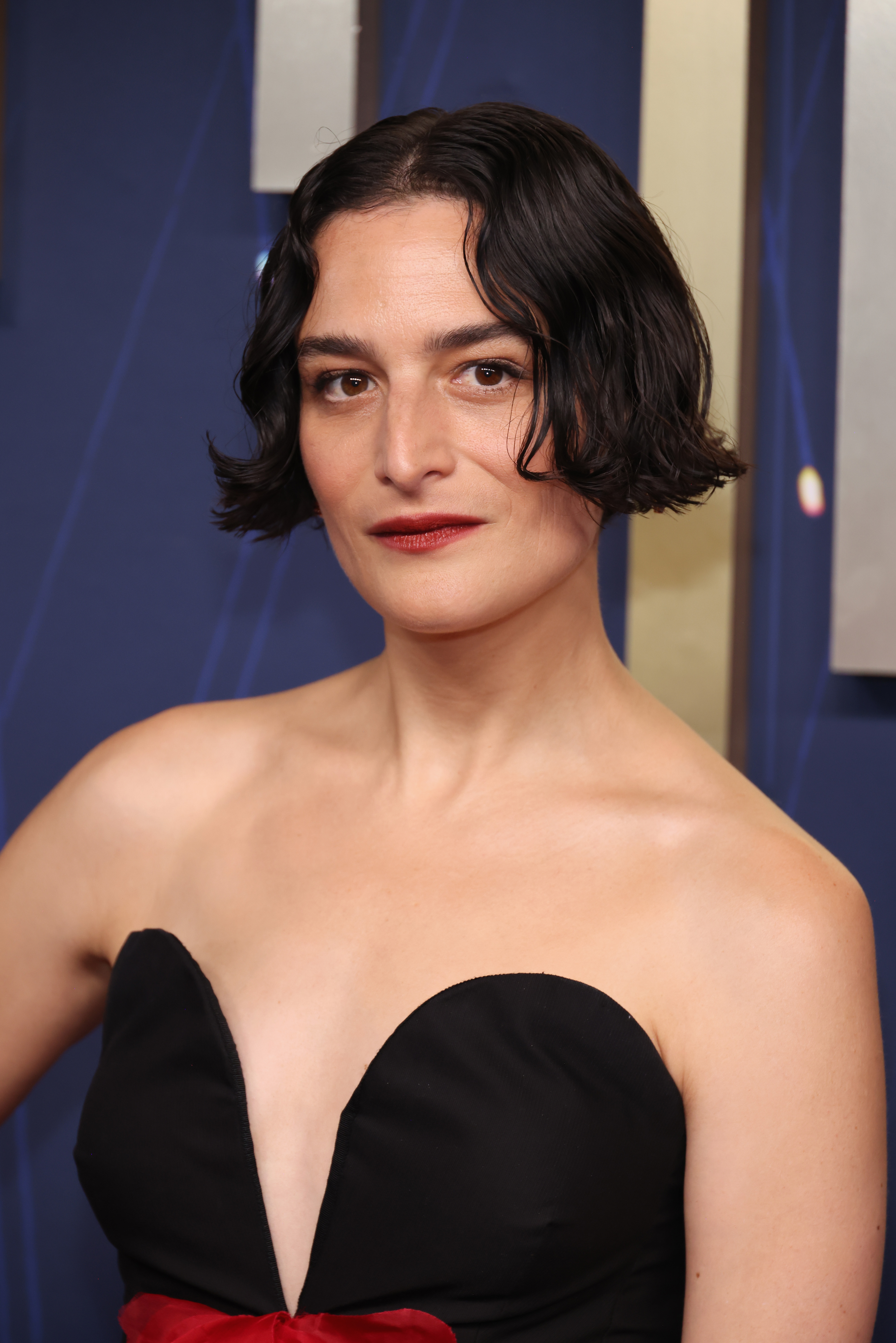 Jenny Slate attends the 77th Primetime Emmy Awards red carpet