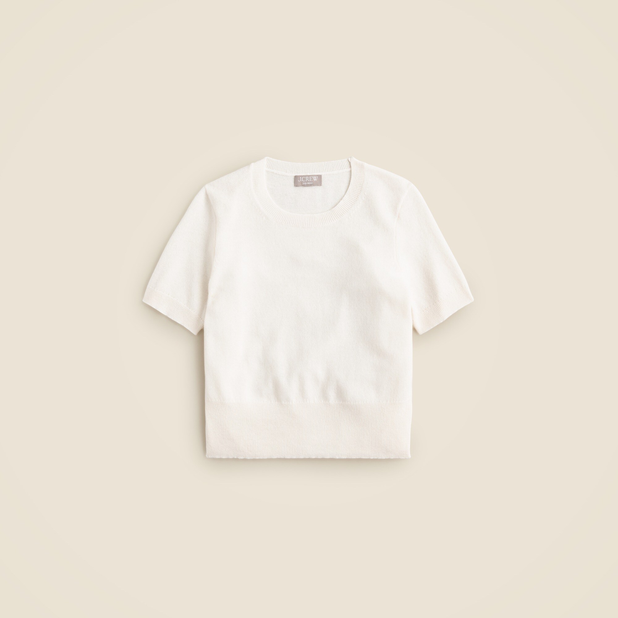 j.crew, Cashmere Shrunken T-Shirt