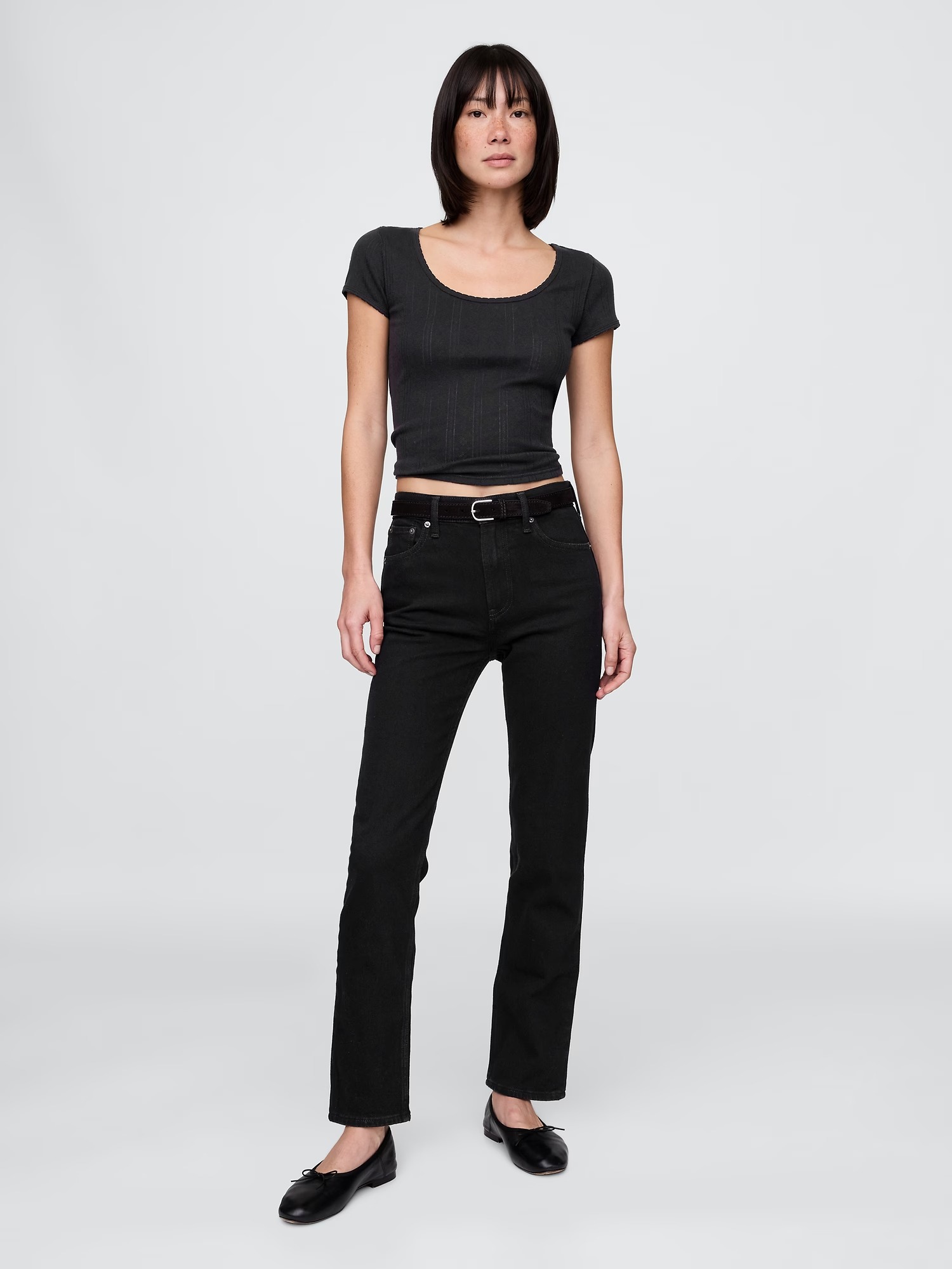 Gap, High Rise &#039;90s Slim Straight Jeans
