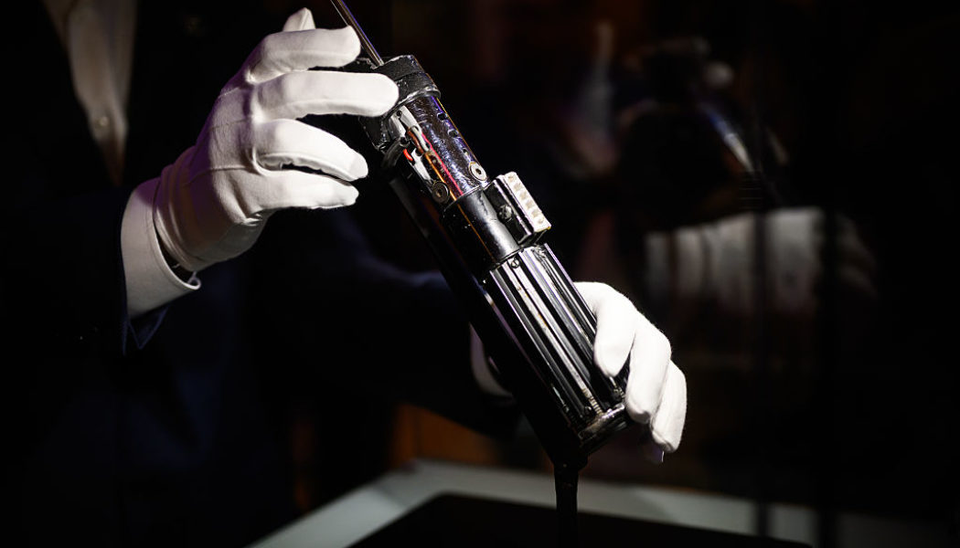 Darth Vader's Lightsaber From 'Empire Strikes Back' Sells For $3.6M