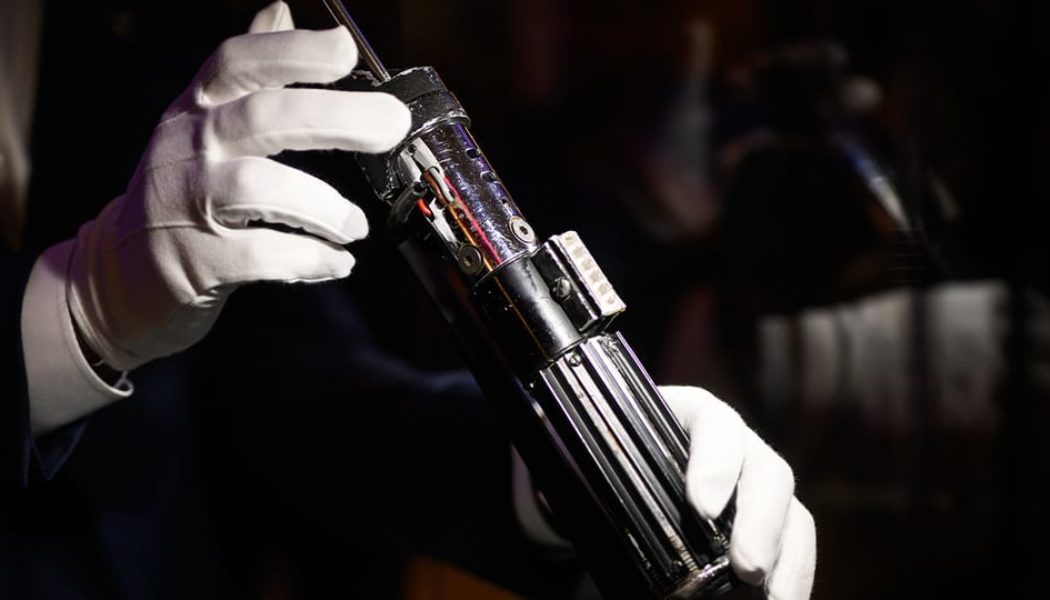 Darth Vader's Lightsaber From 'Star Wars: The Empire Strikes Back' Sells for $3.6 Million USD