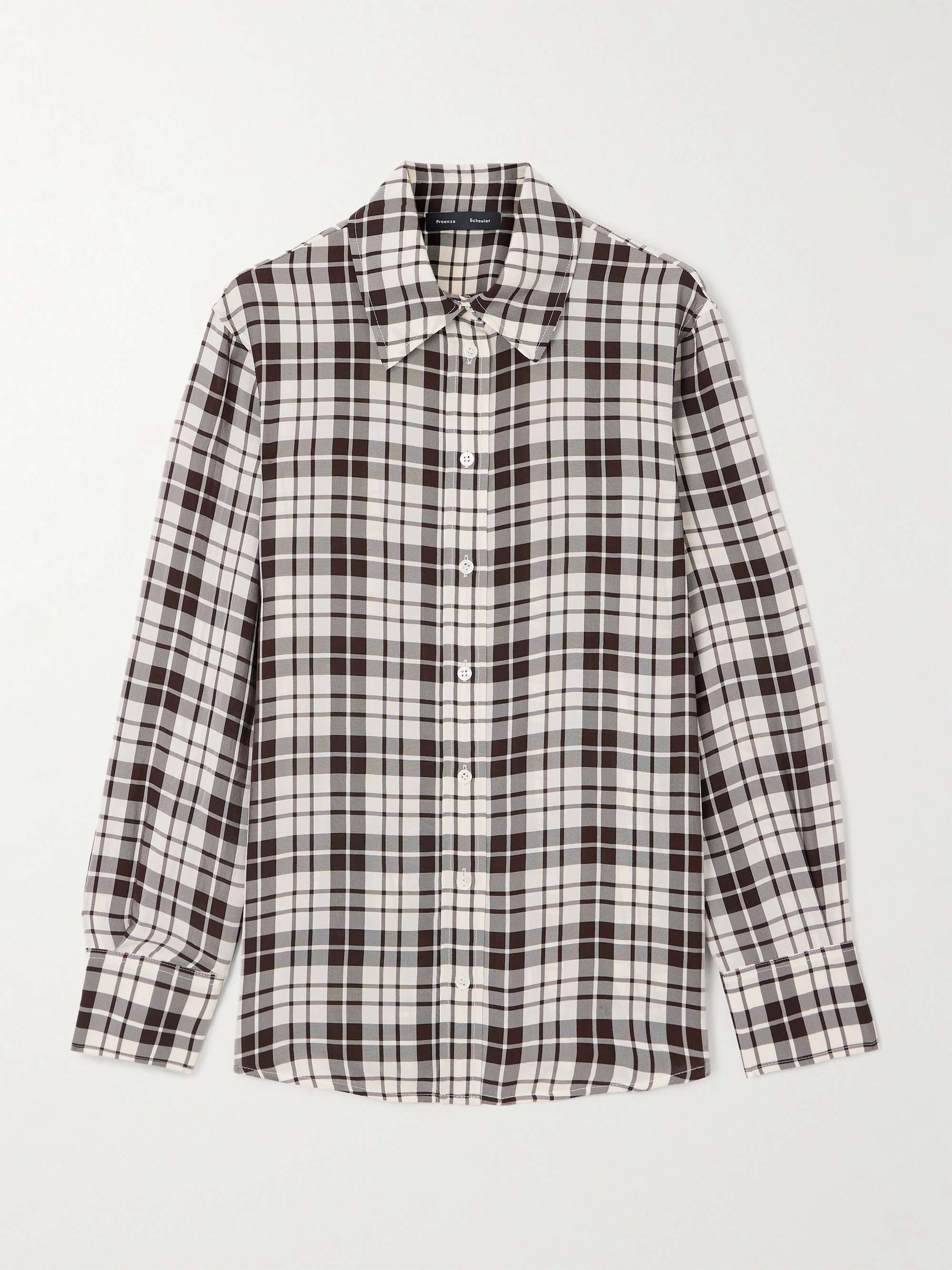 Bronwen Checked Twill Shirt