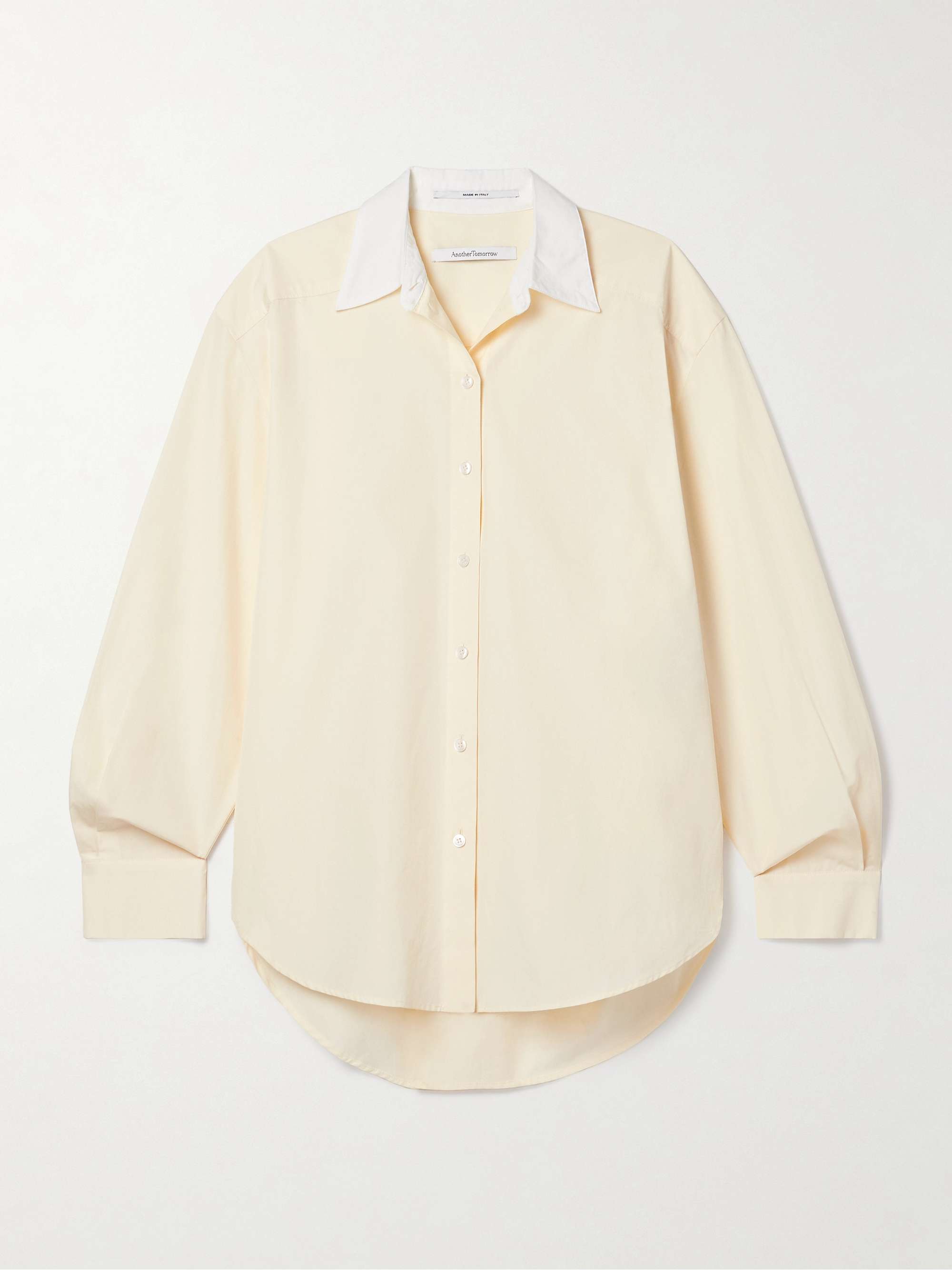 Organic Cotton-Poplin Shirt