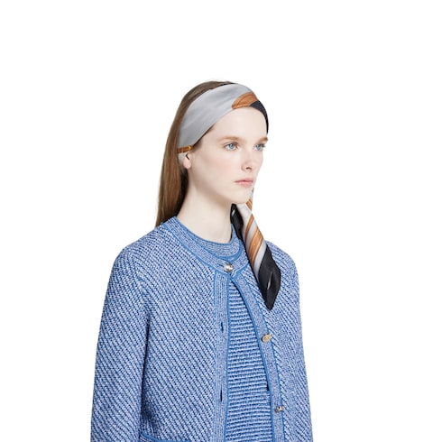 Printed Silk Twill Carr&amp;eacute;