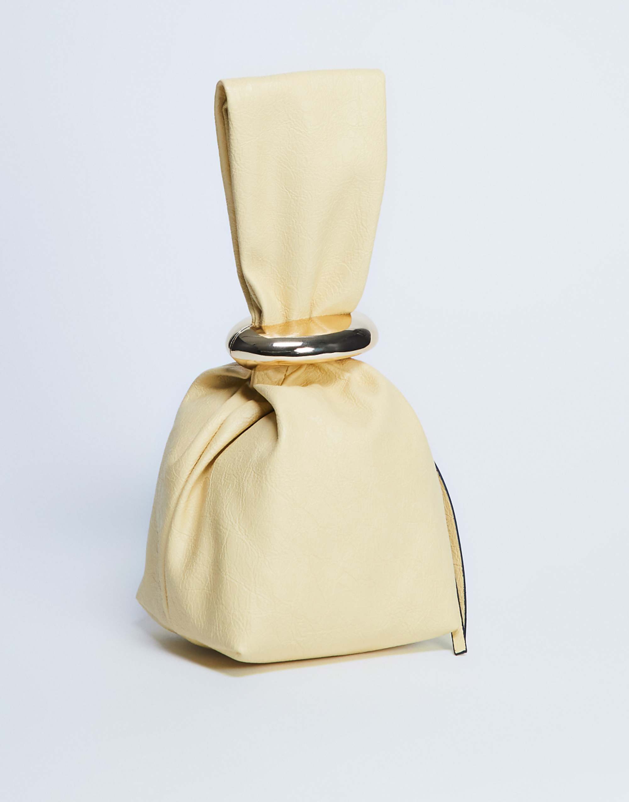 Topshop Gee Mini Hardware Grab Bag in Lemon