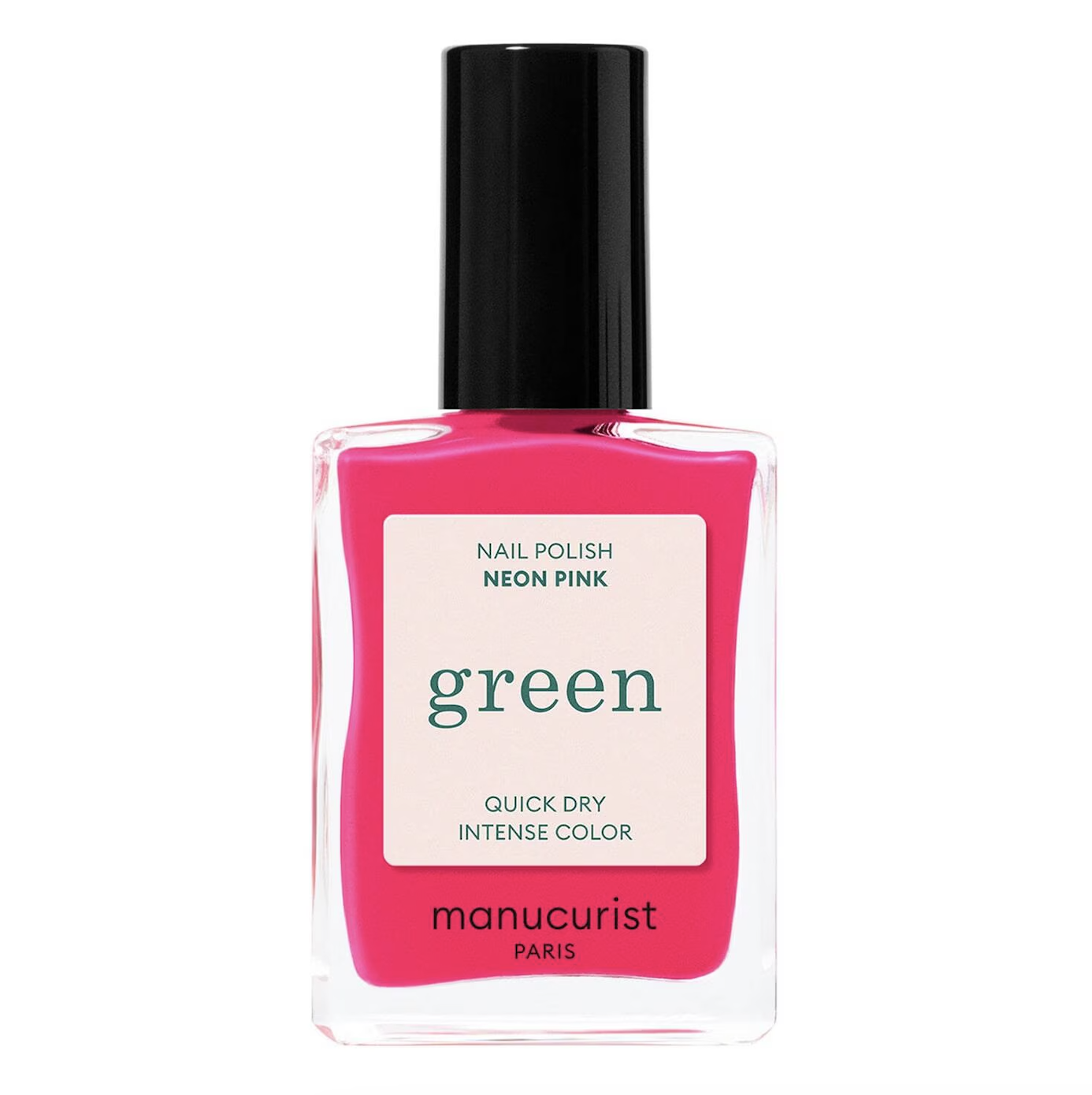 Manucurist green flash varnish in neon pink