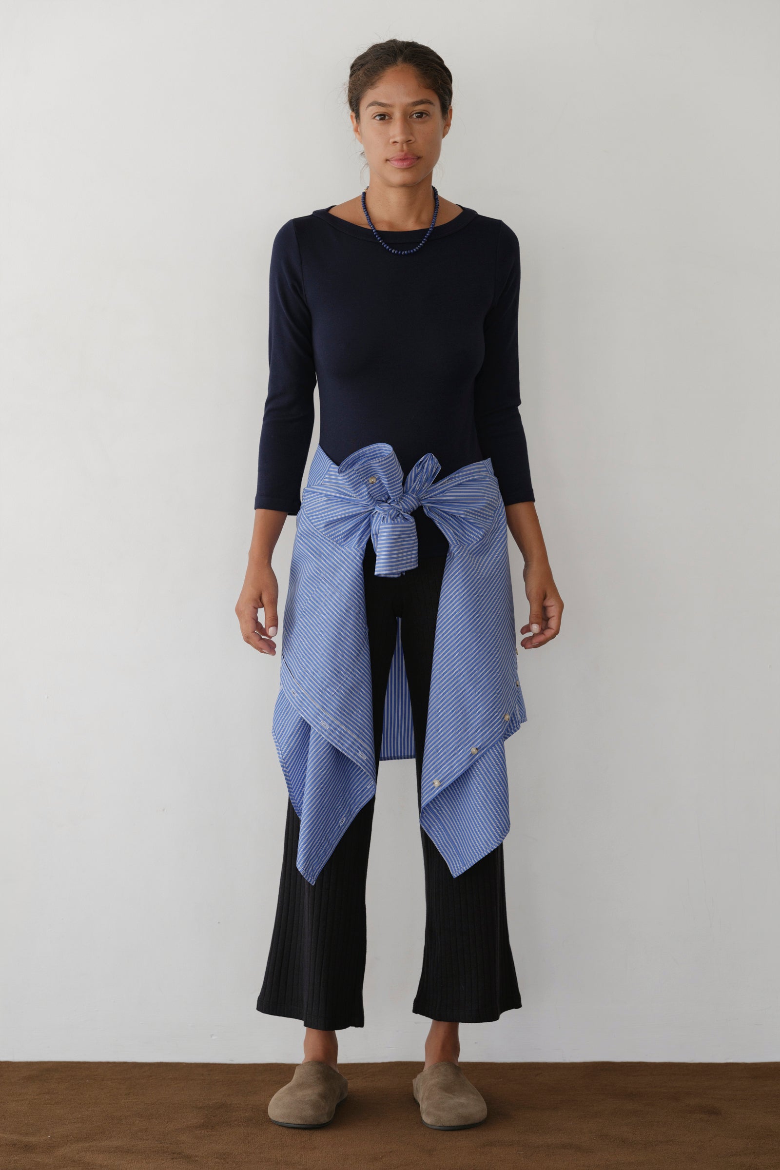 The Baby Rib Boat Neck