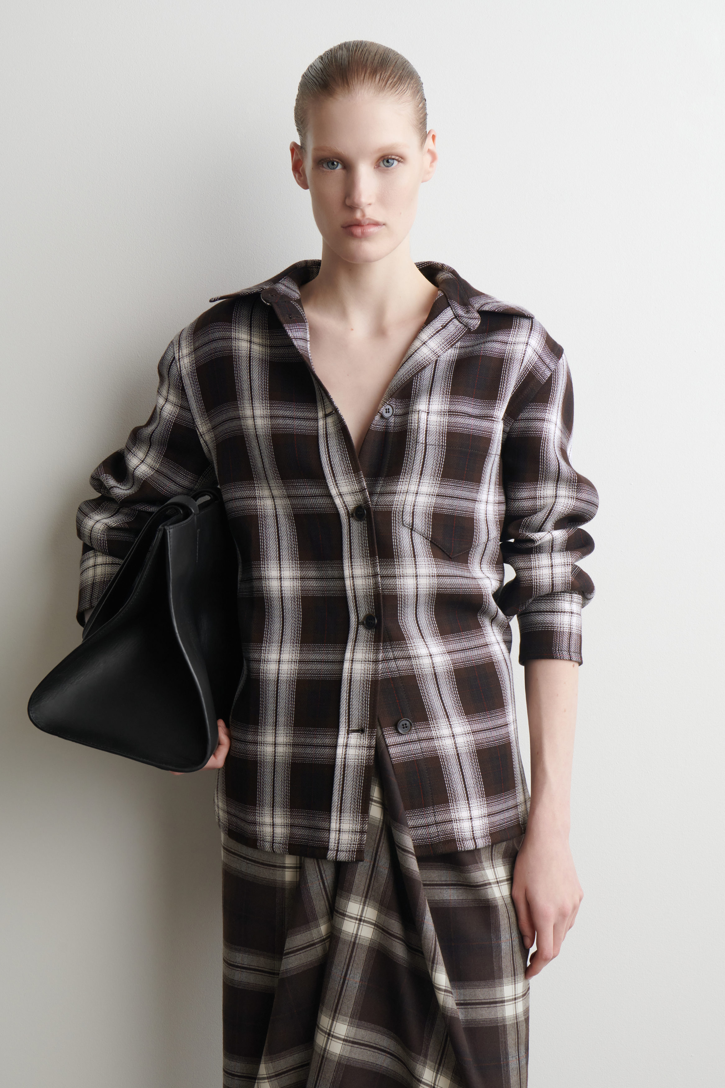 Checked Overshirt