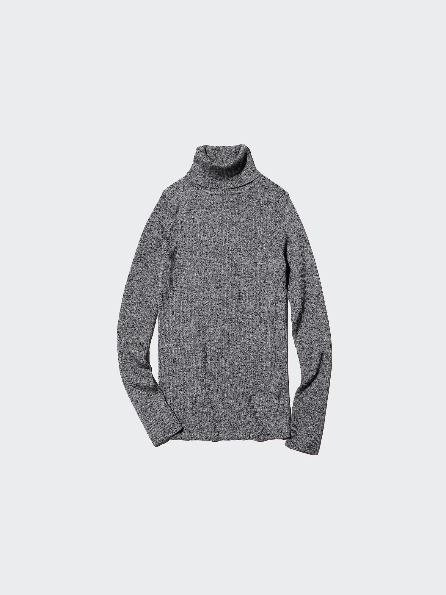 100% Merino Ribbed Turtleneck Jumper
