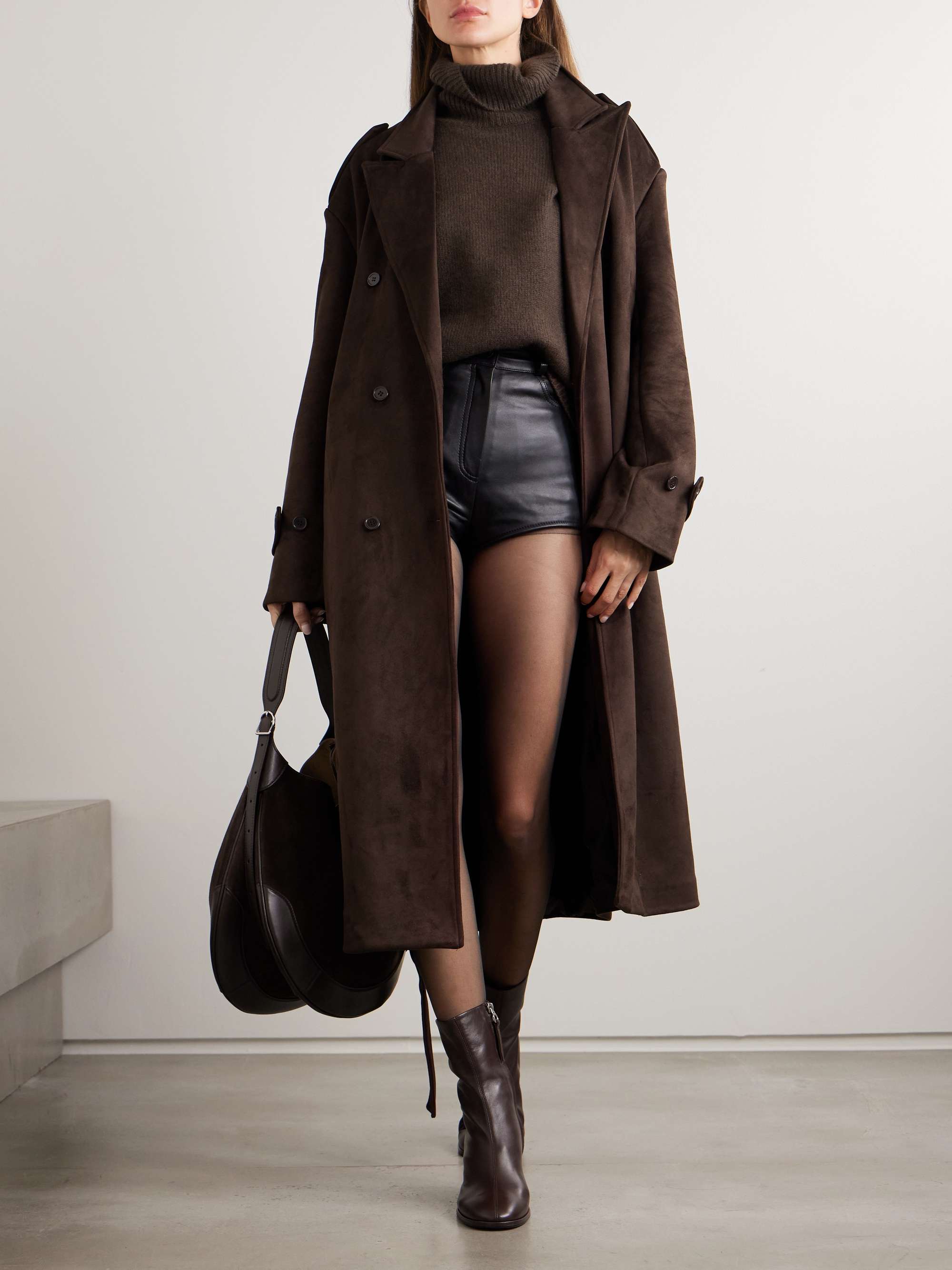 Pembroke Brushed Trench Coat