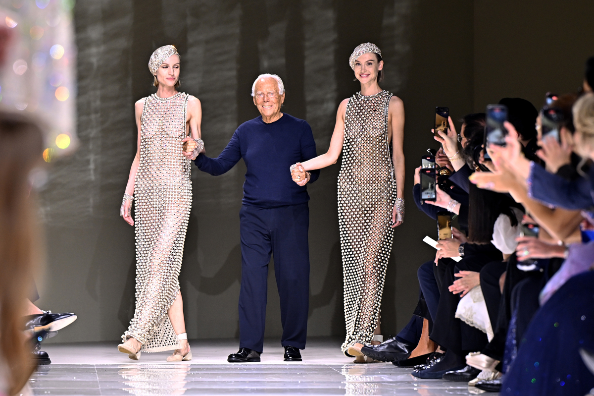 Giorgio Armani runway 2024