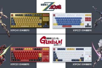 Hell yeah, I want a Gundam keyboard with topre switches