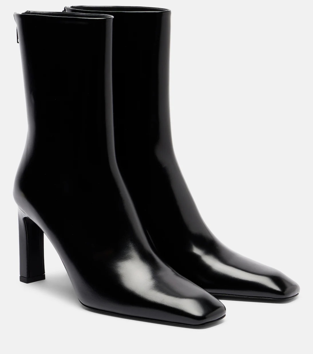 Toteme, Patent Leather Ankle Boots