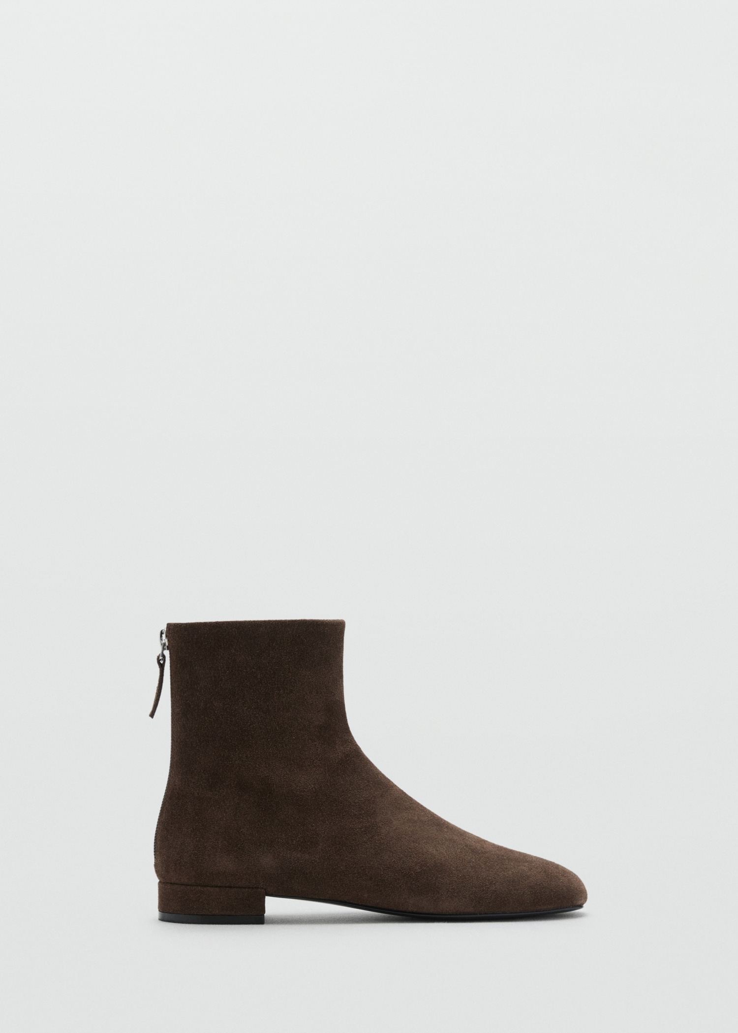 Suede Leather Ankle Boots - Women | Mango Usa