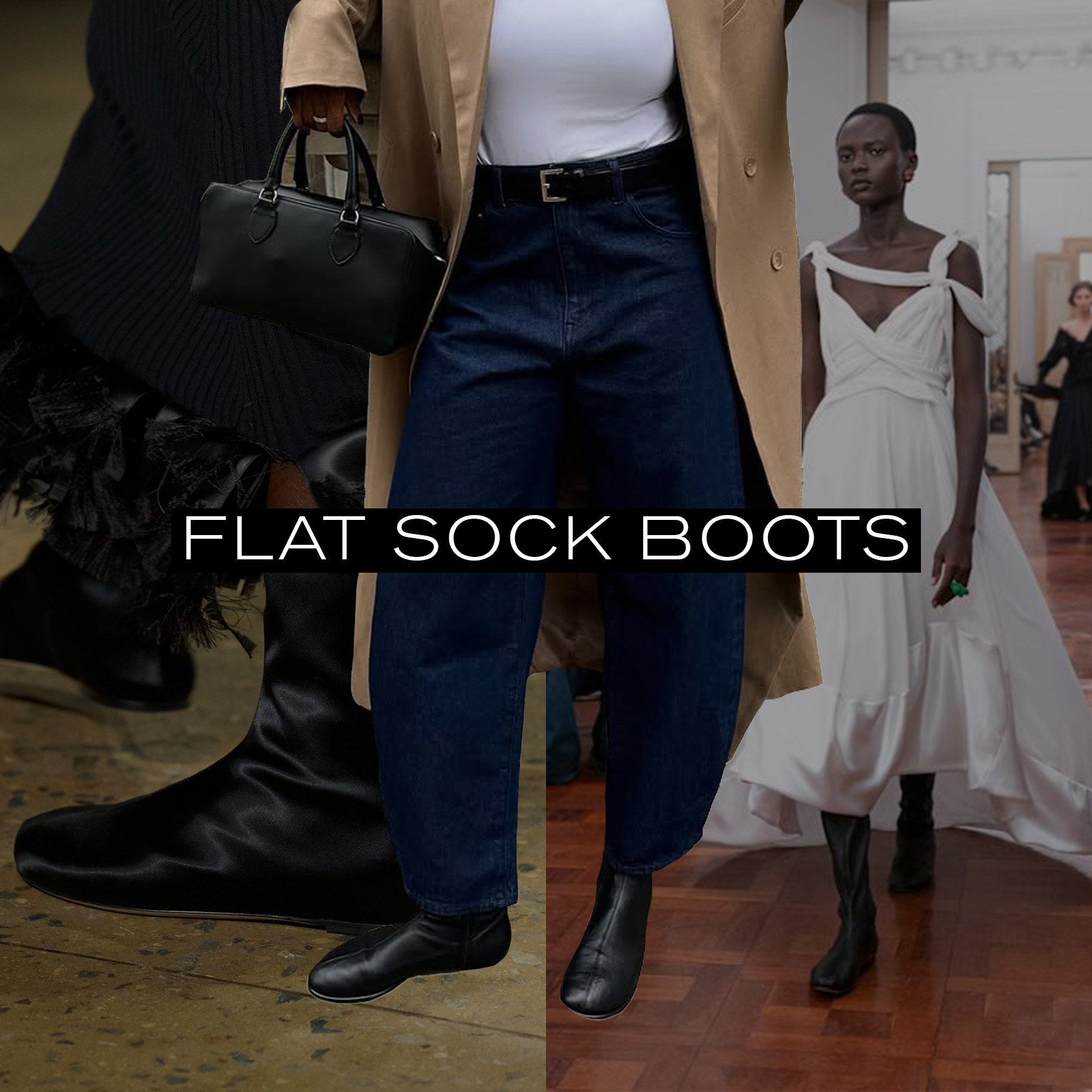 Fall 2025 boot trend on the runway and in street style.