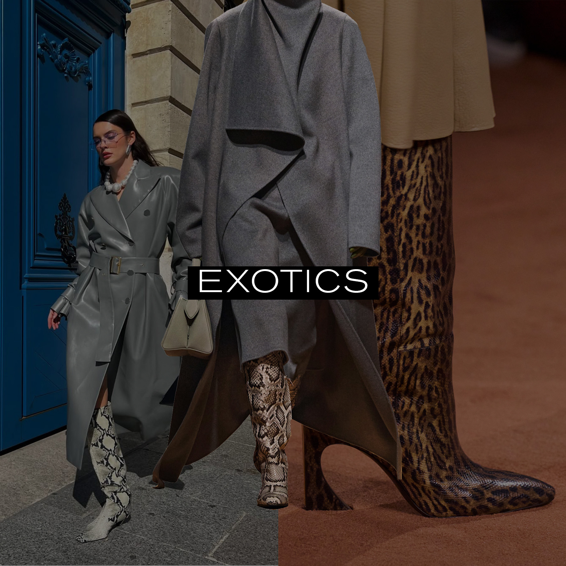 Fall 2025 boot trend on the runway and in street style.