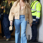 Hold the Baggy and Skinny Jeans: This Is the It-Girl Denim Trend to Wear With Heels This Fall