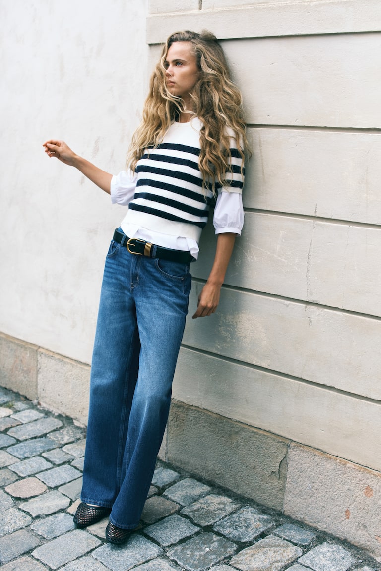 Bleecker High Rise Wide Leg Jeans